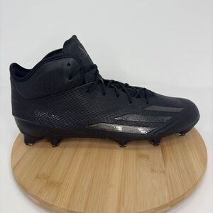 Adidas Adizero 5-Star 5.0 Mid Football Molded Cleats Men's 15‎ Black AQ8141